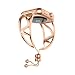 Produktbild MuSheng Armband für Apple Watch Series 4 44mm, Edelstahl Ersatz Luxus Band Uhrenarmband Verstellbares Strap für Apple Watch Series 4 (Roségold)