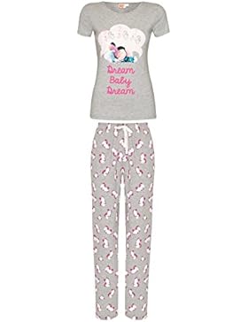 Minions Unicorno - Dream Baby Dream Pigiama grigio sport