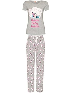 Minions Unicorno - Dream Baby Dream Pigiama grigio sport