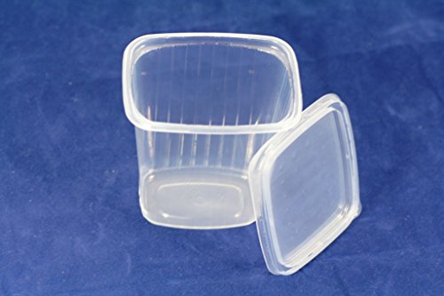 (150 pezzi) 500 ml insalatiera box coperchi in plastica usa e getta da asporto Fast food Storage