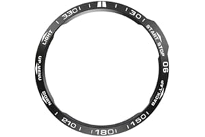 SOMKB Steel For Garmin Fenix7 7X 6 6XPro 6X Sapphire 5 Plus Bezel Rings Adhesive Anti Scratch Metal Cover Protective Watches Accessory (Color : A, Size : For Garmin Fenix 7)