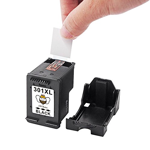 CMYBabee hohe Ausbeute Ersatz f¨¹r HP tintenpatronen 301 XL (CH561EE CH562EE CH563EE CH564EE) druckerpatronen 301XL Combo Set Kompatibel f¨¹r HP Deskjet 2540 2542 2544 1015a 1510 3050A Envy 4500 4502 4504 4505 4507 5530 5532 Drucker Multi-Pack (1*Schwarz, 1*Tri-Farbe) - 3