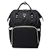 Produktbild Baby Wickeltasche Reise Rucksack, Minuya Wasserdicht Stoffe, Multifunktional, Reißverschluss Wickelrucksack Tasche, Modern Einzigartig Tragbar Handtasche Organizer, Große Reisetasche für Mutter und Baby