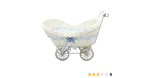 baby pram wicker basket