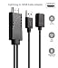 Produktbild Lightning Kabel auf hdmi von Veetop, mhl auf hdmi Adapter, 1080p HD, Spiegelung von Videos, Bilder und Präsentationen auf TVs und Beamer für iPhones iPads iOS11 | Handys mit Android