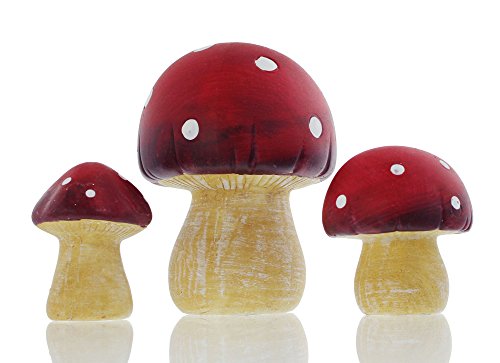 Fliegenpilz, 3er Set - 3