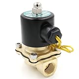 Port-Größe: 1/2 Zoll heschen Messing Elektrisches Magnetventil 1/2 Zoll DC 24 V Direct Action Wasser Air Gas Normalerweise geschlossen Ersatz-Ventil