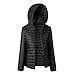 Produktbild Fantasyworld Herbst und Winter lang Sleeved Warme Bequeme Jacke mit Kapuze Mantel-Reißverschluss-Oberbekleidung Stilvollen dünner weiblichen Baumwollmantel Overcoat
