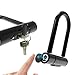 Produktbild Fahrrad Fingerprint Unlock, U-Lock Intelligente Elektrische Motorrad Diebstahlsicherung Smart U-förmige Sperre Glastürschloss Fingerprint Vorhängeschloss