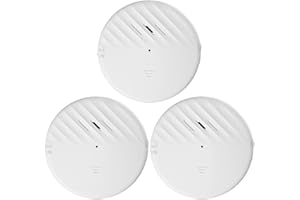 CHATTHEN Alarma De Ventana, eMylo Detector De Rotura De Cristal con Alarma De 125 Db, Ultrafino Sensores De VibracióN para El Hogar, La Oficina, El Dormitorio, La Caravana(3 Pieza)