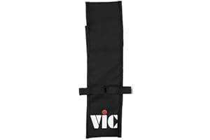 Vic Firth Marching Snare Stick Bag for 1 pair of sticks - Black with Logo