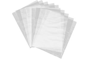 EXCEART 100 Pz Sacchetti Termoretraibili Termoretraibili Sacchetti Termoretraibili Bombe da Bagno Film Dvd CD Articoli da Regalo Candele Candele Piccoli Cestini Dimensioni 18X25 Cm