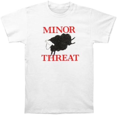 Minor Threat Men's Blacksheep T-shirt Large White