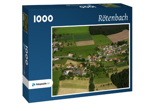 Preisvergleich Produktbild Rötenbach - Puzzle 1000 Teile mit Bild von oben