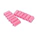 Anself Magic Sponge Foam Cushion Hair Styling Rollers Curlers Twist Tool Salon Pink 12pcs