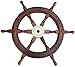 Produktbild 45,7 cm Holz ship-wheel – Piraten Boot Nautisches