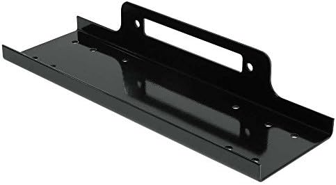 Driver Universal Recovery Winch Mounting Bracket - Black by Driver Recovery Products