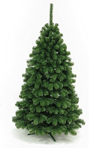 Premium Pine Silver Thick - High Quality Artificial Christmas Sapling 220 cm with stand included