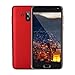 Produktbild TianranRT Handy Ohne Vertrag, 5.0 Zoll Doppel HD Kamera Smartphone Android 512 + 4G GPS 3G Anruf Handy (Rot)