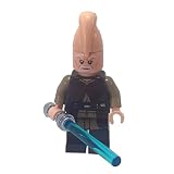Lego Minifigur Jedi Ki-Adi-Mundi 75206 mit Lichtschwert - LEGO
