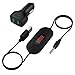 Aukey Wireless FM Transmitter Radio Adapter Car Kit with 3.5mm Audio Plug, Built-in Mic and Dual Port USB 4.8A Car Charger for iPhone 6s, 6s plus, iPad, iPod and More Devices (BT-F2) RS.1099.00