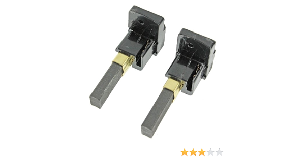 SPARES2GO Motor Carbon Brushes Pair for 