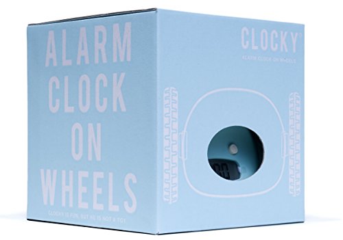 SUCK UK Clocky der fliehende Wecker Blau Aqua - 7