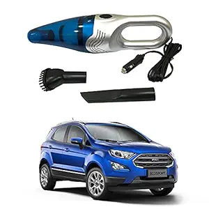 Oshotto / Windec 12V 100W Portable Car Vacuum Cleaner Compatible with Ford Eco Sports (Black)