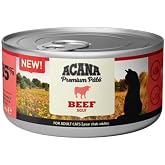 Acana Premium Pate (Ezme) Konserve Yaş Kedi Maması, Sığır Etli, 85 gr