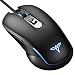 Produktbild Programmierbare Gaming-Maus, TOPELEK 5500 DPI 6 Tasten Gaming Maus Optische LED-Maus Wired Spiel-Maus Mouse Ergonomisches Design Kompatibel für PC, Laptop, Computer und MacBook für Pro Gamer