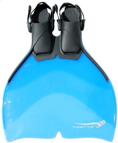 MONOFIN BLUE SM 1 - 4 UK foot size for swimming or freediving by sommap