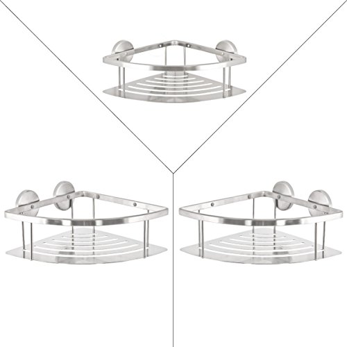 bremermann® Badserie PIAZZA – Edelstahl Duschkorb eckig - 3