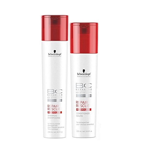 Schwarzkopf Hairtherapy Repair Rescue Reversilane Shampoo (250ml) & Conditioner (200ml) Combo RS.1276 (24.00% Off) - Amazon