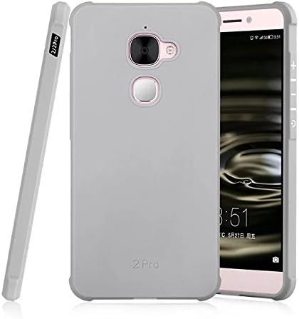 YHUISEN Genuine Quality TPU Ultra Slim Protective Case Silicone Shockproof Cover For LeTV LeEco Le 2 / Le 2 Pro / Le S3 (5.5 inch) ( Color : Gray , PATTERN : Solid Pattern )