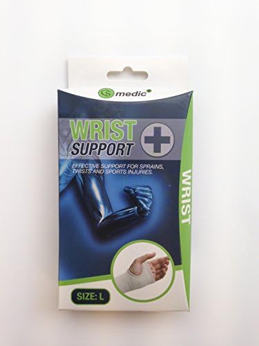 CS Medic Elastic Wrist Hand Sprain Injury Elastic Support Bandage (Large)