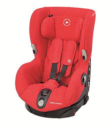 Bebe Confort Axiss Nomad Red Silla Infantil Giratoria Para Coche Del Grupo 1 Ajuste Extraseguro Reclinable 9 Meses 4 Anos 9 18 Kg Rojo Sillas Para Coche De Bebe