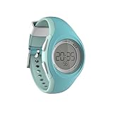 KALENJI W200 S Laufuhr für Damen und Kinder, mit Stoppuhr, Türkis Grün