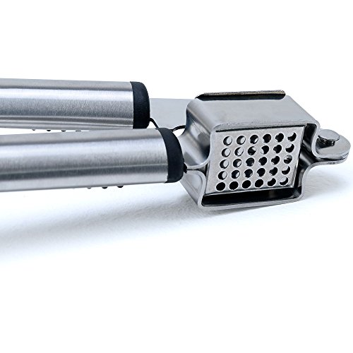 Knoblauchpresse Zwiebelpresse Ingwerpresse Fruchtpresse Gemüsepresse Edelstahl - 2