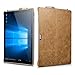 Produktbild Microsoft Surface Pro 6 / Pro 5 / Pro 4 für Hülle 12,3 Zoll, leichte PU-Ledertaschen Mehrfachwinkelansicht, Business Cover mit Stifthalter, braun