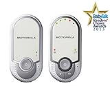 Motorola MBP 11 – Digitales Audio Babyphone mit DECT-Technologie und bis zu 300 Meter Reichweite, weiß - 2