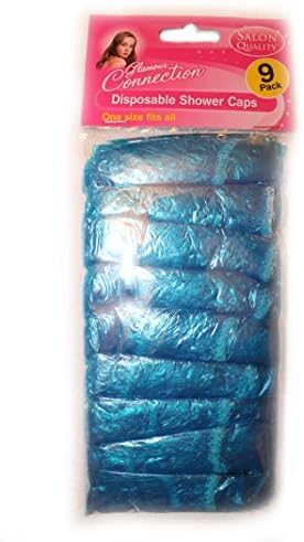 PMS 9PC DISPOSABLE SHOWER CAP IN RESEALABLE BAG+PVC CTD H/CA