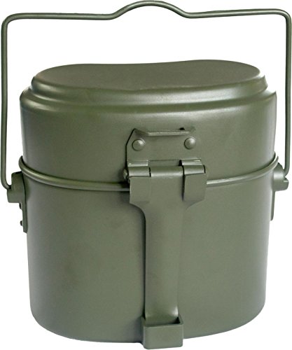 Bundeswehr Essgeschirrset BUND Essbesteck + BW Aluminium Kochgeschirr + Edelstahltasse - 2