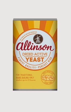 Allinsons | Dried Active Baking Yeast | 10 x 125g