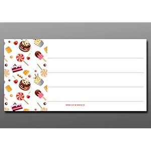 Aufkleber Set 10er / Sweets No. 2 Sticker Etiketten