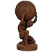 Produktbild Miganeo® Atlas -trägt die Welt auf Schultern Figur 29 cm Skulptur Statue Deko Dekoration Steinfigur bronziert 4519