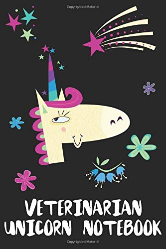 Preisvergleich Produktbild Veterinarian Unicorn Notebook: Blank Lined Journal Gift Idea