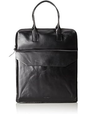 Royal Republiq Unisex-Erwachsene New Courier Schultertasche, Schwarz (Black), 4x40x35 cm