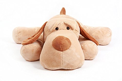 Giant 59'' Large Cuddly Lying Dog Big Cuddly Stuffed Plush Puppy Toy Doll