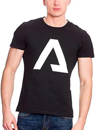 Titanfall 2 A Logo T-Shirt Black Cotton - S