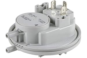 Easyricambi Pressostato differenziale della HUBA Control - 59 Pascal in depressione Serie 605 per Aria e fumi